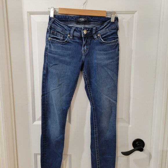 Silver Suki Slim Fit Skinny Jeans - Picture 9 of 9